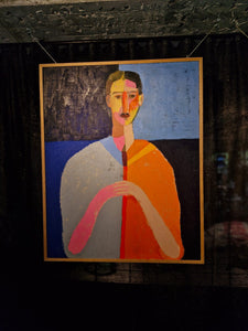 Hombre con casaca de Jorge Campos