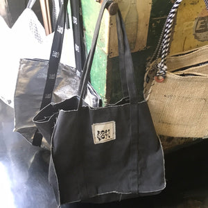 Bolsa Lona Azabache Grande